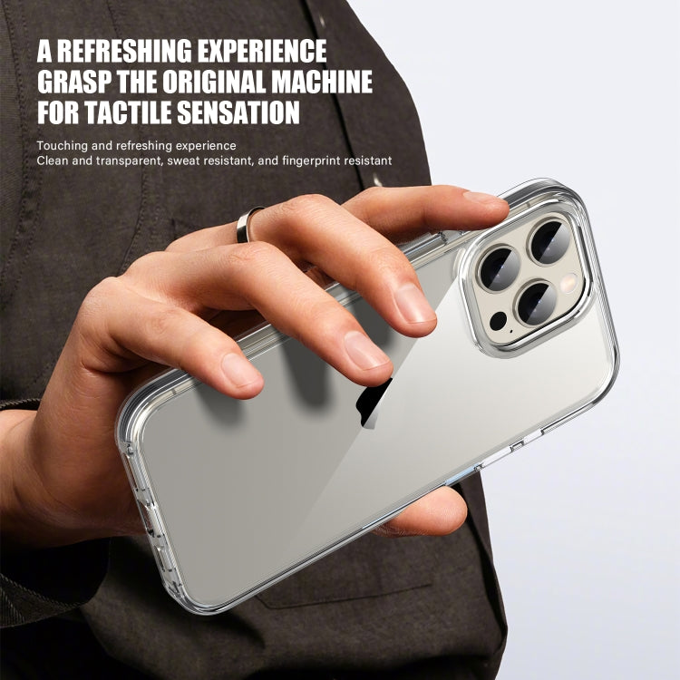 For iPhone 16 TPE Airbag TPU+ PC Full Coverage Phone Case(Orange)