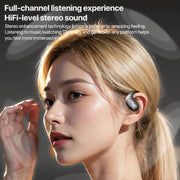 I19 Mechanical Planet Ear-Mounted Wireless Bluetooth Earphone(Beige)