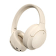 NC10 ANC Active Noise Reduction Head-mounted Bluetooth Earphone(Beige) - Headset & Headphone by PMC TechLife | Online Shopping South Africa | PMC TechLife | Buy Now Pay Later Mobicred