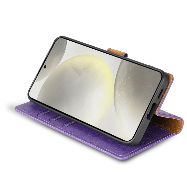 For Huawei Pura 70 N.BEKUS CSJ-P1 Solid Color Leather Phone Case(Purple)