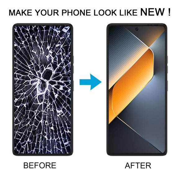 For Tecno Pova 6 Pro LI9 OEM LCD Screen with Digitizer Full Assembly, Not Supporting Fingerprint Identification