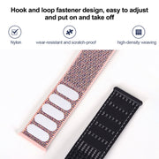 For Samsung Galaxy Watch Ultra 47mm Plastic Connector Nylon Loop Watch Band(Dark Green Orange)