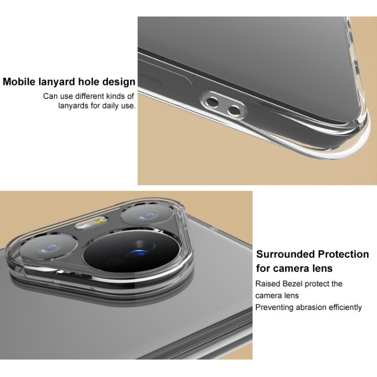 For Nothing CMF Phone 1 imak Shockproof Airbag TPU Phone Case(Transparent)