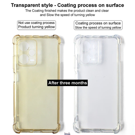 For Nothing CMF Phone 1 imak Shockproof Airbag TPU Phone Case(Transparent Black)