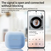 For Samsung Galaxy Buds 3 / 3 Pro Wireless Bluetooth Earphone Silicone Protective Case(Dark Blue)
