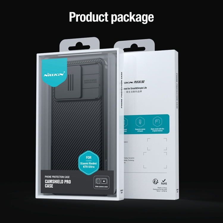 For Redmi K70 Ultra NILLKIN CamShield Pro PC Phone Case(Blue)