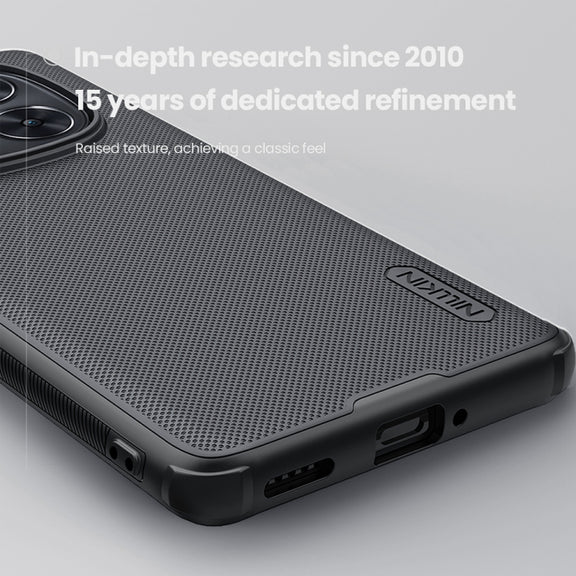 For Redmi Note 14 Pro+ 5G NILLKIN Frosted Shield Pro PC + TPU Phone Case(Black)