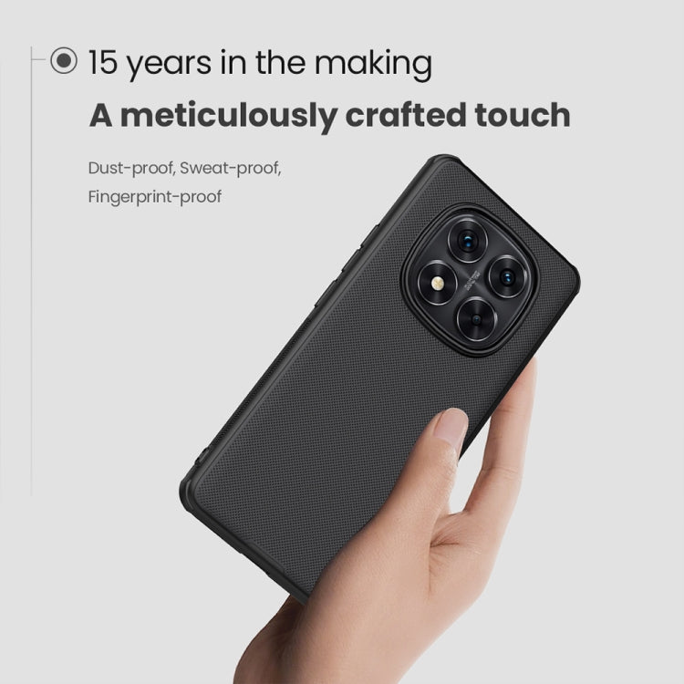 For Redmi Note 14 Pro+ 5G NILLKIN Frosted Shield Pro PC + TPU Phone Case(Black)