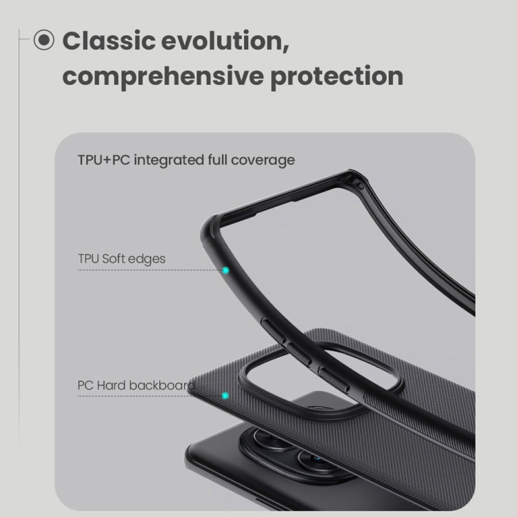 For Redmi Note 14 Pro+ 5G NILLKIN Frosted Shield Pro PC + TPU Phone Case(Black)