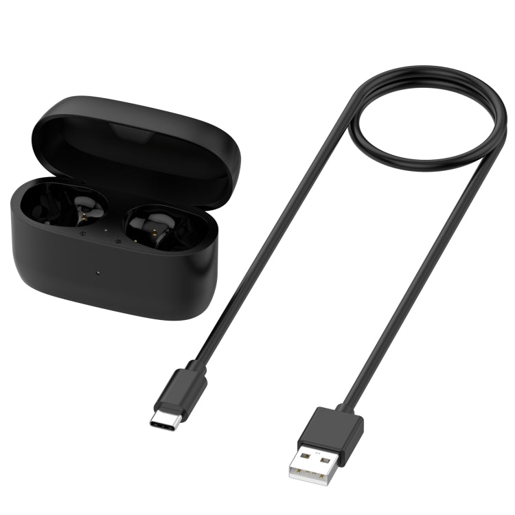 For Jabra Elite 5 Wireless Bluetooth Earphone Charging Box(Black)