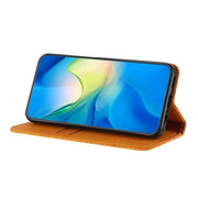 For Google Pixel 9 / 9 Pro Ethnic Embossed Adsorption Leather Phone Case(Yellow)