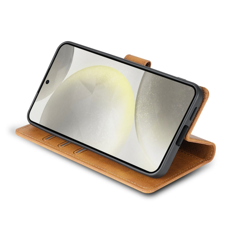 For Xiaomi 14 Ultra N.BEKUS CSJ-P1 Solid Color Leather Phone Case(Brown)