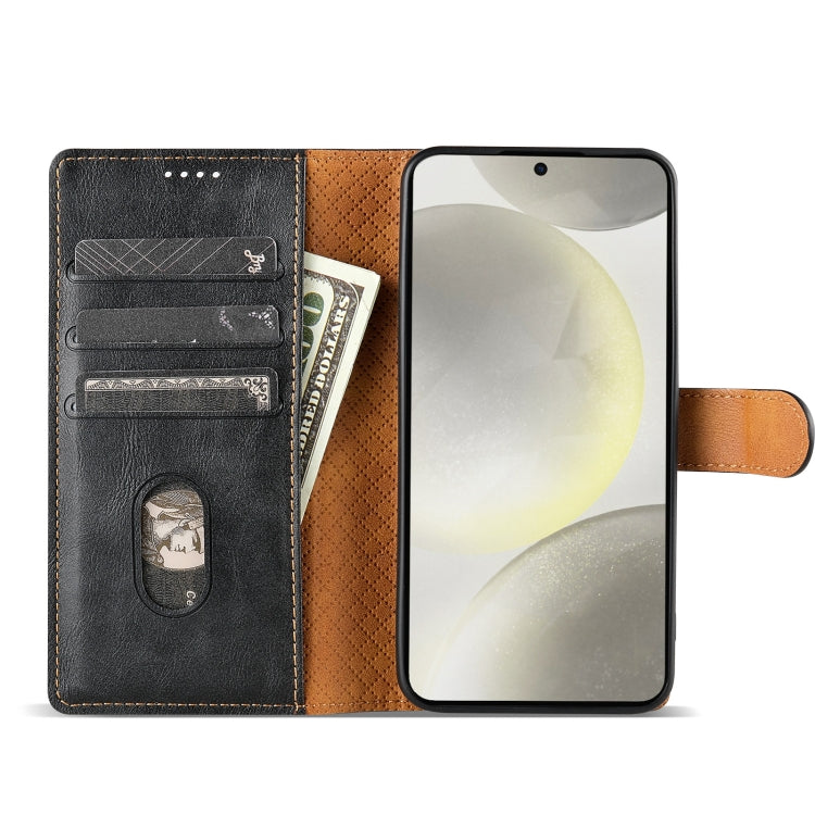 For Xiaomi 14 Ultra N.BEKUS CSJ-P1 Solid Color Leather Phone Case(Black)