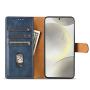 For Xiaomi 14 Ultra N.BEKUS CSJ-P1 Solid Color Leather Phone Case(Blue)
