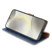 For Xiaomi 14 Ultra N.BEKUS CSJ-P1 Solid Color Leather Phone Case(Blue)