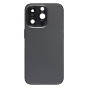 For iPhone 14 Pro Battery Back Cover with Power + Volume Flex Cable + Wireless Charging Module, Version:CE EU Version(Black)