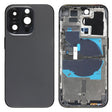 For iPhone 14 Pro Battery Back Cover with Power + Volume Flex Cable + Wireless Charging Module, Version:US Version(Black) - Back Cover by PMC TechLife | Online Shopping South Africa | PMC TechLife | Buy Now Pay Later Mobicred
