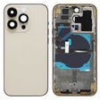 For iPhone 14 Pro Battery Back Cover with Power + Volume Flex Cable + Wireless Charging Module, Version:US Version(Gold) - free shipping - PMC TechLife - Order now!