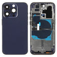 For iPhone 14 Pro Battery Back Cover with Power + Volume Flex Cable + Wireless Charging Module, Version:US Version(Purple) - Back Cover by PMC TechLife | Online Shopping South Africa | PMC TechLife | Buy Now Pay Later Mobicred