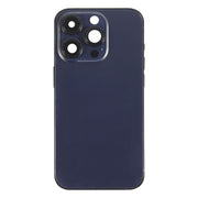For iPhone 14 Pro Battery Back Cover with Power + Volume Flex Cable + Wireless Charging Module, Version:US Version(Purple)