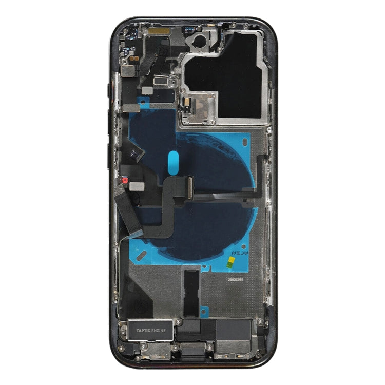 For iPhone 14 Pro Battery Back Cover Assembly, Version:China Version(Black)