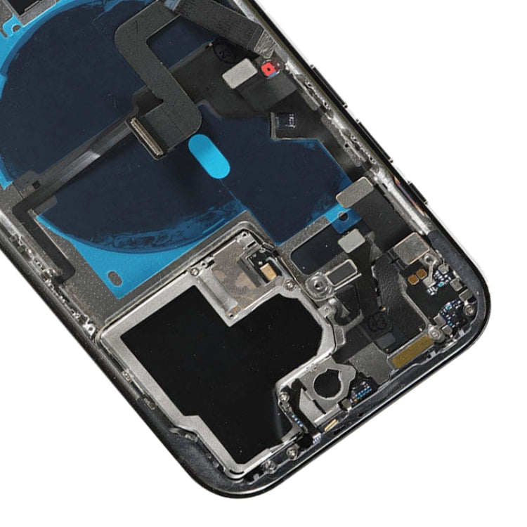 For iPhone 14 Pro Battery Back Cover Assembly, Version:China Version(Black)