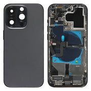 For iPhone 14 Pro Battery Back Cover Assembly, Version:CE EU Version(Black)