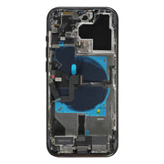 For iPhone 14 Pro Battery Back Cover Assembly, Version:CE EU Version(Black)