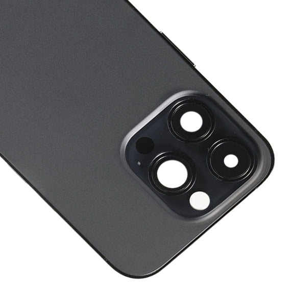For iPhone 14 Pro Battery Back Cover Assembly, Version:CE EU Version(Black)