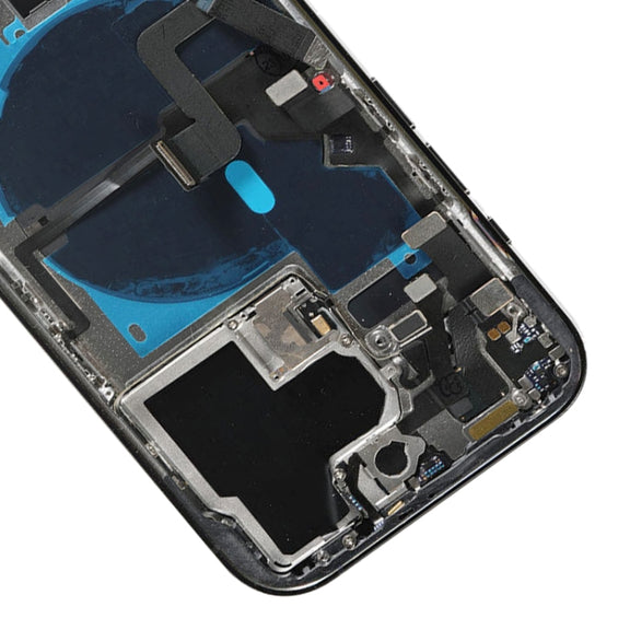 For iPhone 14 Pro Battery Back Cover Assembly, Version:CE EU Version(Black)