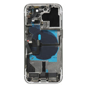 For iPhone 14 Pro Battery Back Cover Assembly, Version:CE EU Version(Silver)