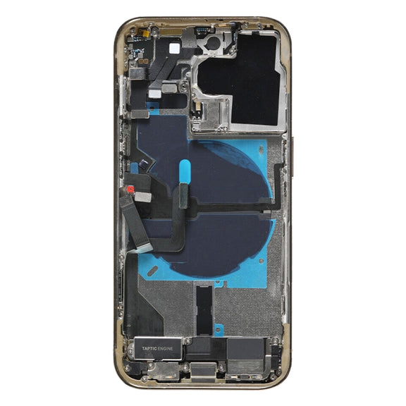 For iPhone 14 Pro Battery Back Cover Assembly, Version:US Version(Gold)