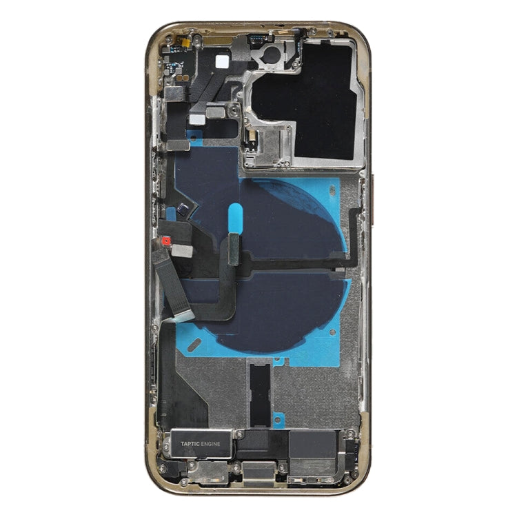 For iPhone 14 Pro Battery Back Cover Assembly, Version:US Version(Gold)