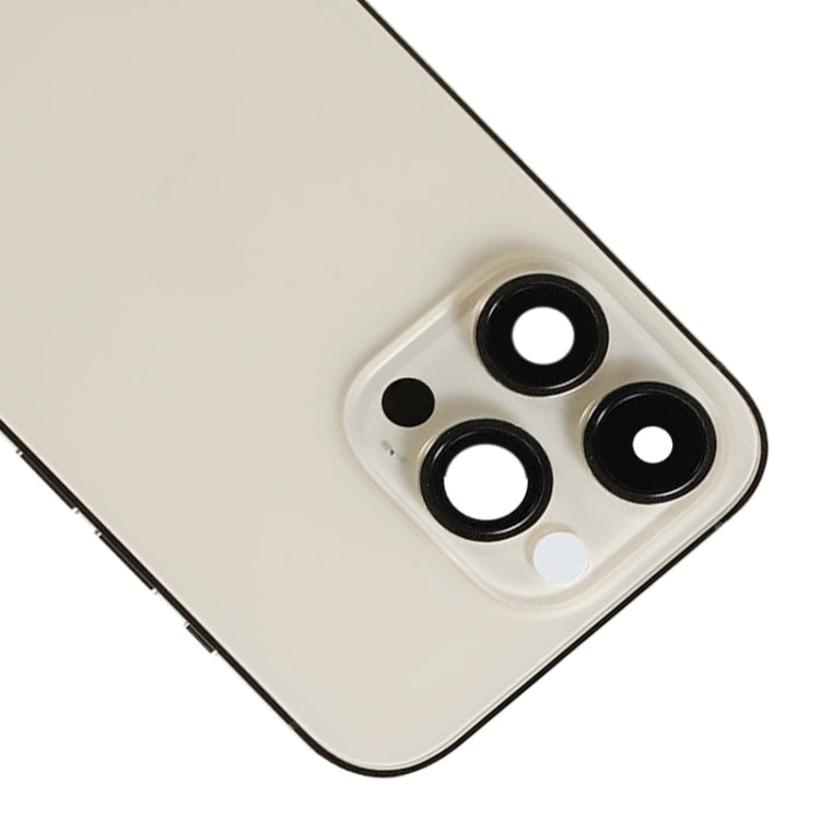 For iPhone 14 Pro Battery Back Cover Assembly, Version:US Version(Gold)