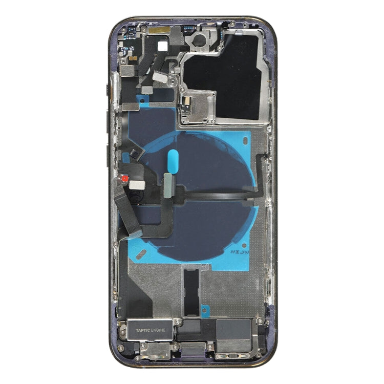 For iPhone 14 Pro Battery Back Cover Assembly, Version:US Version(Purple)