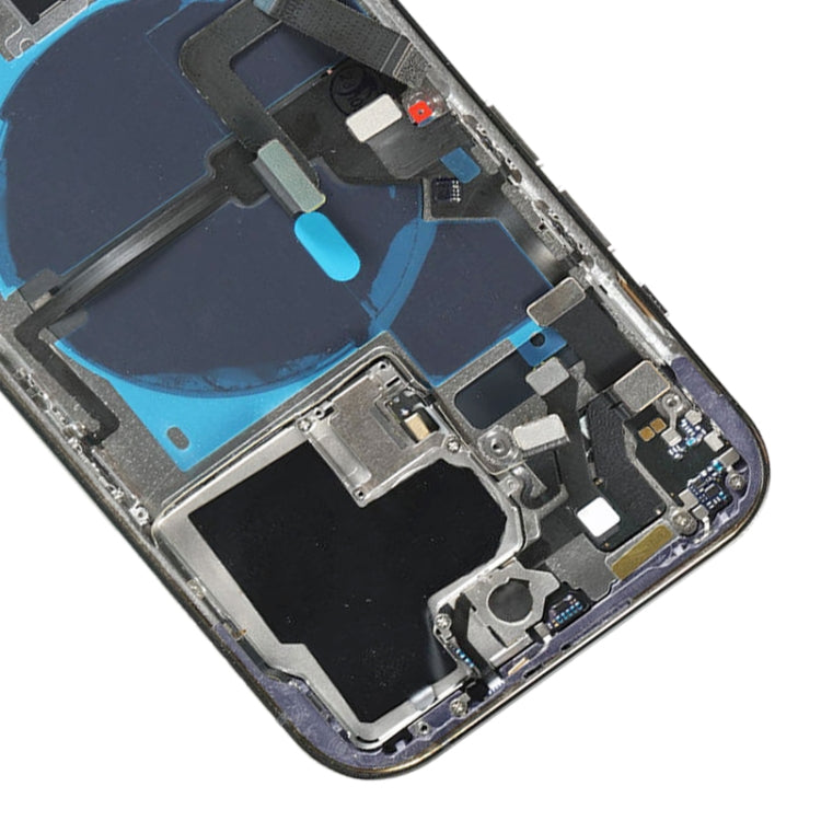 For iPhone 14 Pro Battery Back Cover Assembly, Version:US Version(Purple)