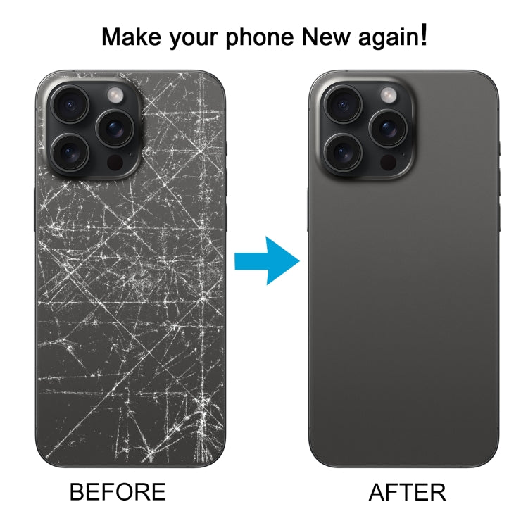 For iPhone 14 Pro Battery Back Cover Assembly, Version:China Version(Silver)
