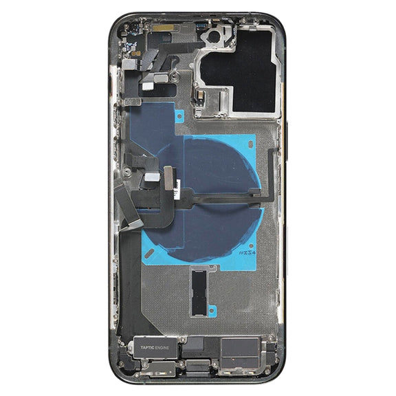 For iPhone 14 Pro Max Battery Back Cover Assembly, Version:US Version(Black)