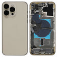 For iPhone 14 Pro Max Battery Back Cover Assembly, Version:US Version(Gold) - Back Cover by PMC TechLife | Online Shopping South Africa | PMC TechLife | Buy Now Pay Later Mobicred