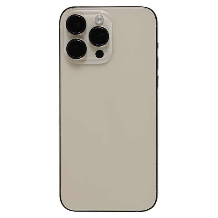 For iPhone 14 Pro Max Battery Back Cover Assembly, Version:US Version(Gold)