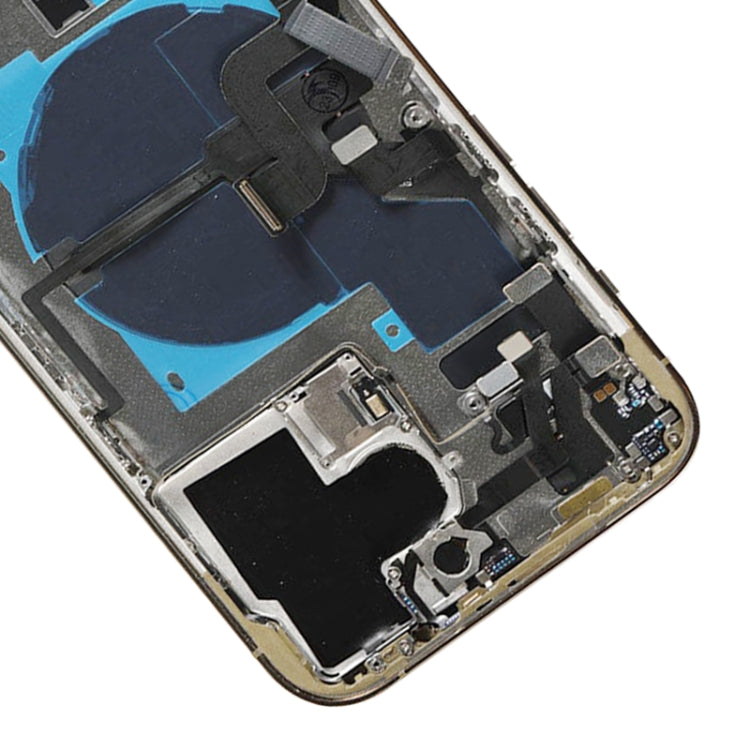For iPhone 14 Pro Max Battery Back Cover Assembly, Version:US Version(Gold)