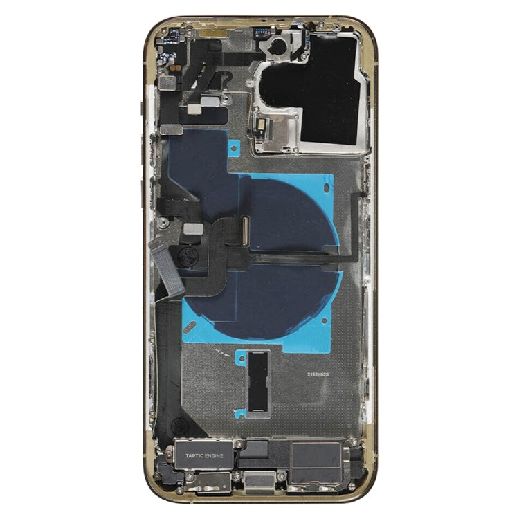 For iPhone 14 Pro Max Battery Back Cover Assembly, Version:China Version(Gold)