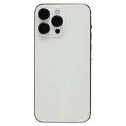 For iPhone 14 Pro Max Battery Back Cover Assembly, Version:China Version(Silver)