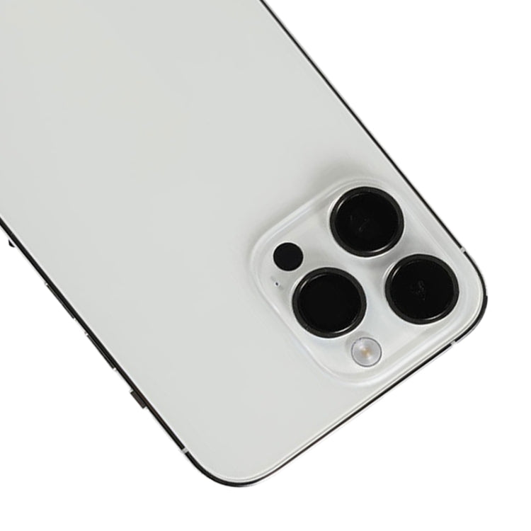 For iPhone 14 Pro Max Battery Back Cover Assembly, Version:China Version(Silver)