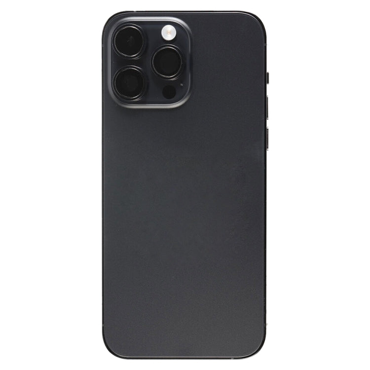For iPhone 14 Pro Max Battery Back Cover Assembly, Version:CE EU Version(Black)