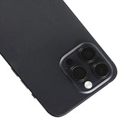 For iPhone 14 Pro Max Battery Back Cover Assembly, Version:CE EU Version(Black)