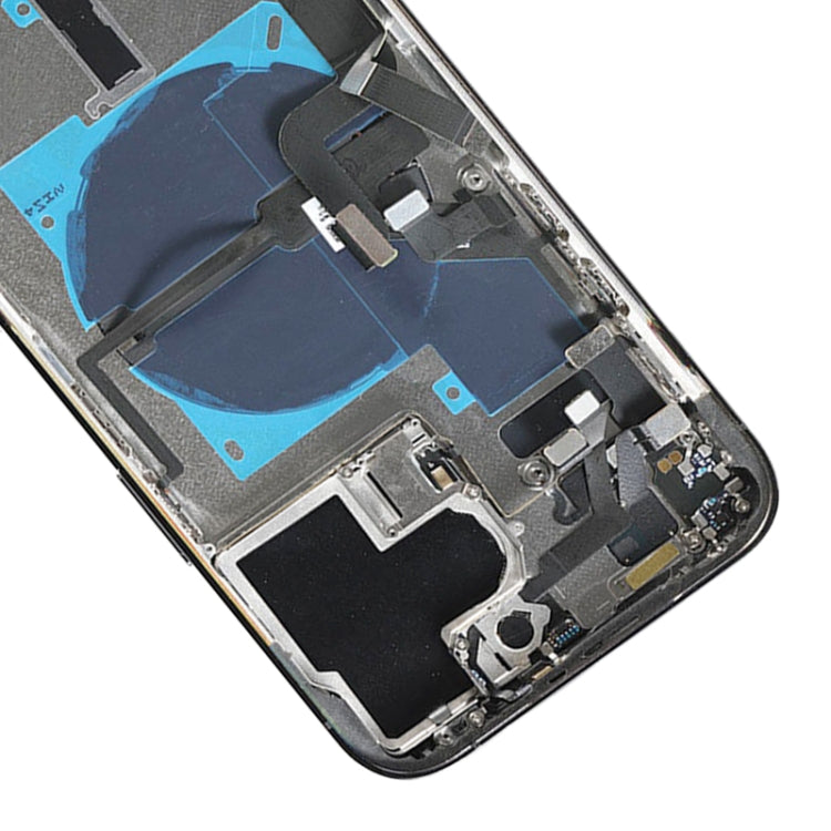 For iPhone 14 Pro Max Battery Back Cover Assembly, Version:CE EU Version(Black)