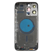 For iPhone 14 Pro Max Battery Back Cover with Side Keys & Card Tray, Version:US Version(Purple)