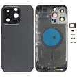 For iPhone 14 Pro Max Battery Back Cover with Side Keys & Card Tray, Version:China Version(Black) - Back Cover by PMC TechLife | Online Shopping South Africa | PMC TechLife | Buy Now Pay Later Mobicred