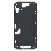 For iPhone 15 Middle Frame Bezel Plate with Side Keys + Card Tray, Version:US Version(Black)